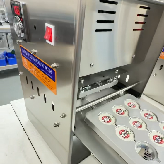 Coffee Tea Machine - Máquina semiautomática de sellado térmico para