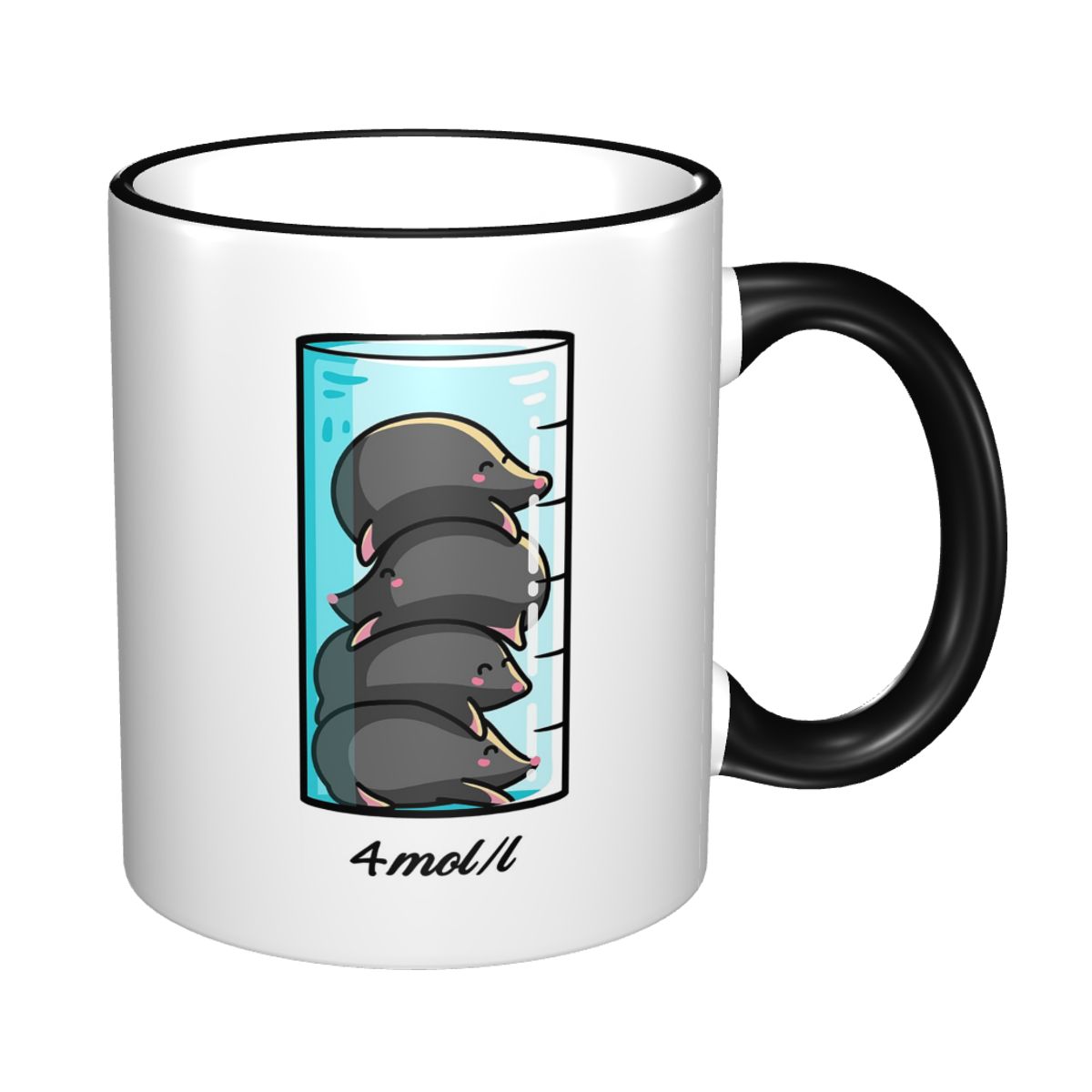 Coffee Tea Joke - Taza de Cerámica con Diseño de