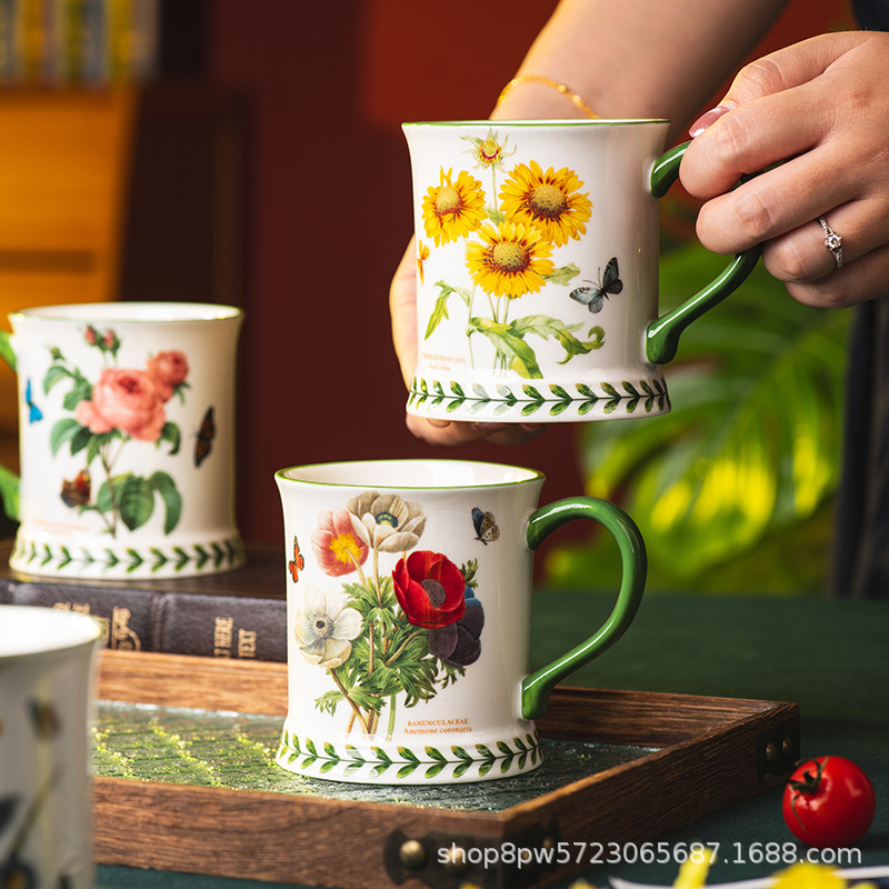 Coffee Tea English - Taza de Café de Cerámica de