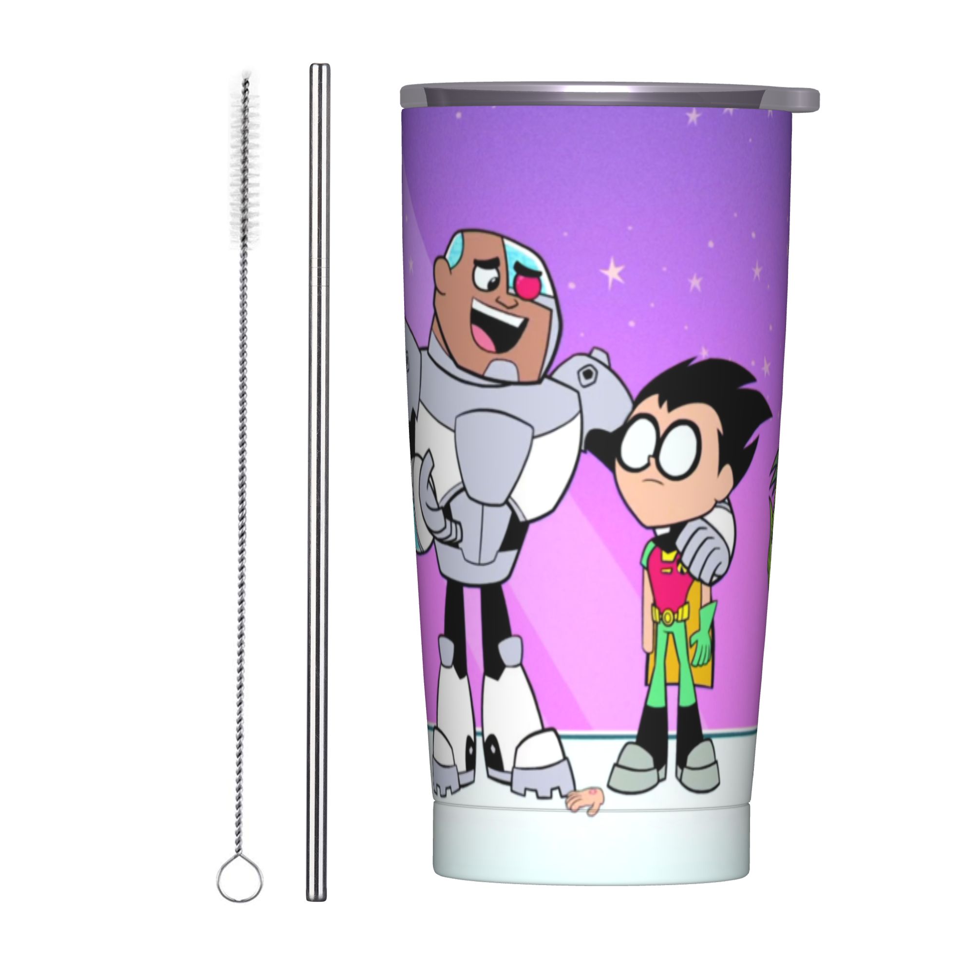 Double Wall Mug - Vaso Térmico de Dibujos Animados para