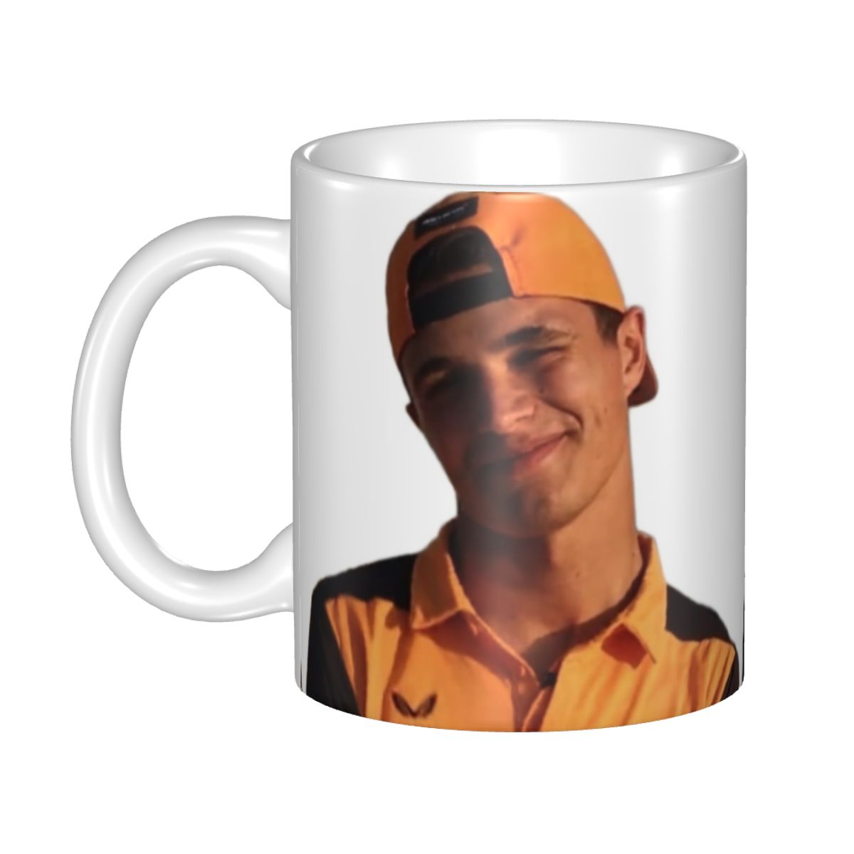 Coffee Tea Friends - Tazas mágicas de cerámica Lando Norris,