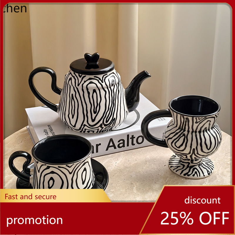 Coffee Tea Set - Taza de café con diseño de