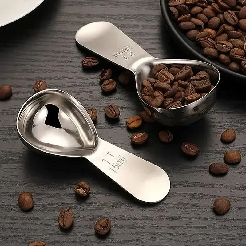 Coffee Tea Sugar Set - Cuchara medidora de café de acero