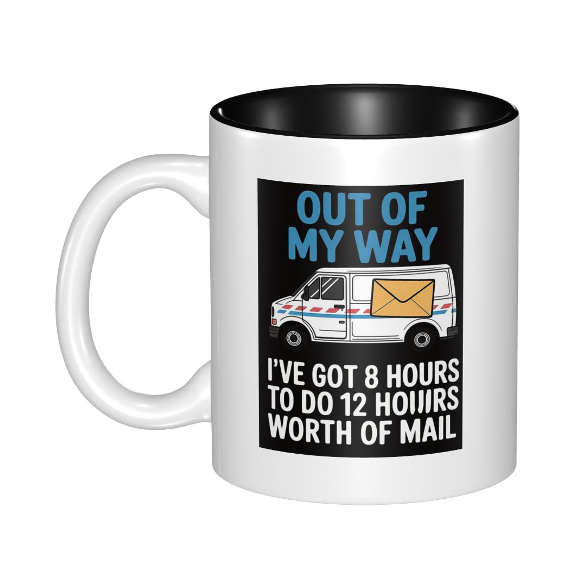 Coffee Tea Joke - Taza de Cerámica con Diseño de