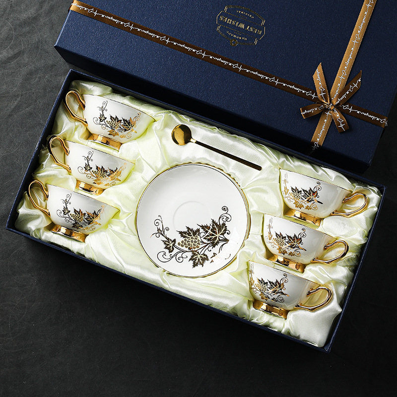 Coffee Tea Set - Taza de café pequeña y exquisita,