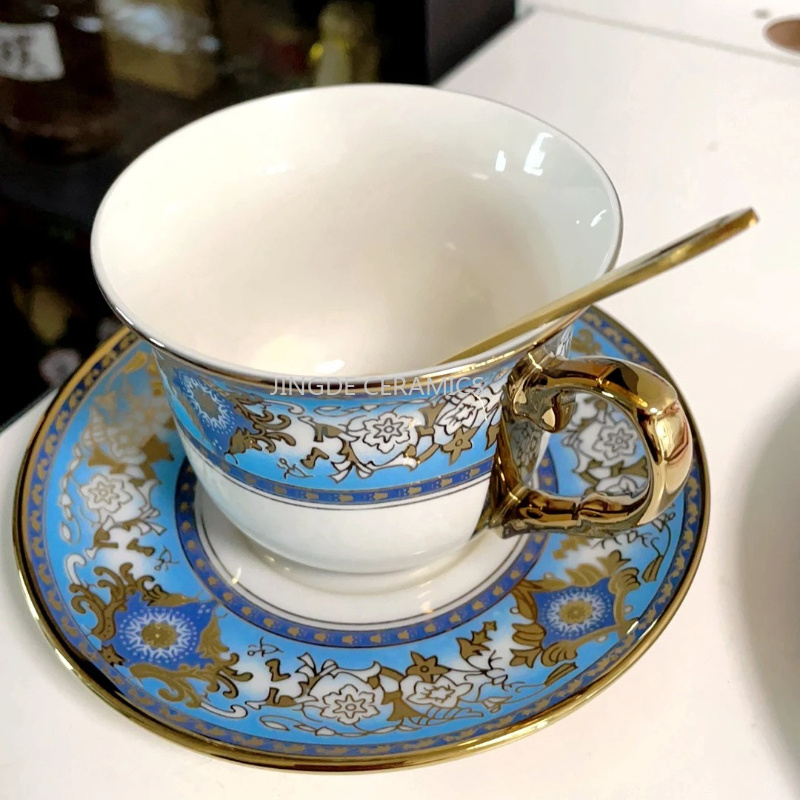 Coffee Tea English - Taza de Café de Cerámica, Taza