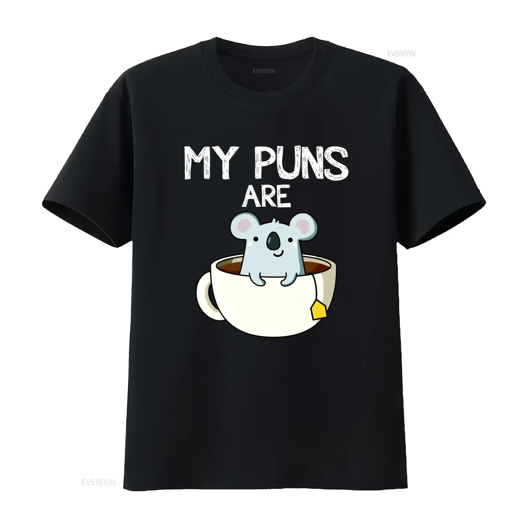 Coffee Tea Joke - Camiseta divertida con diseño de koala