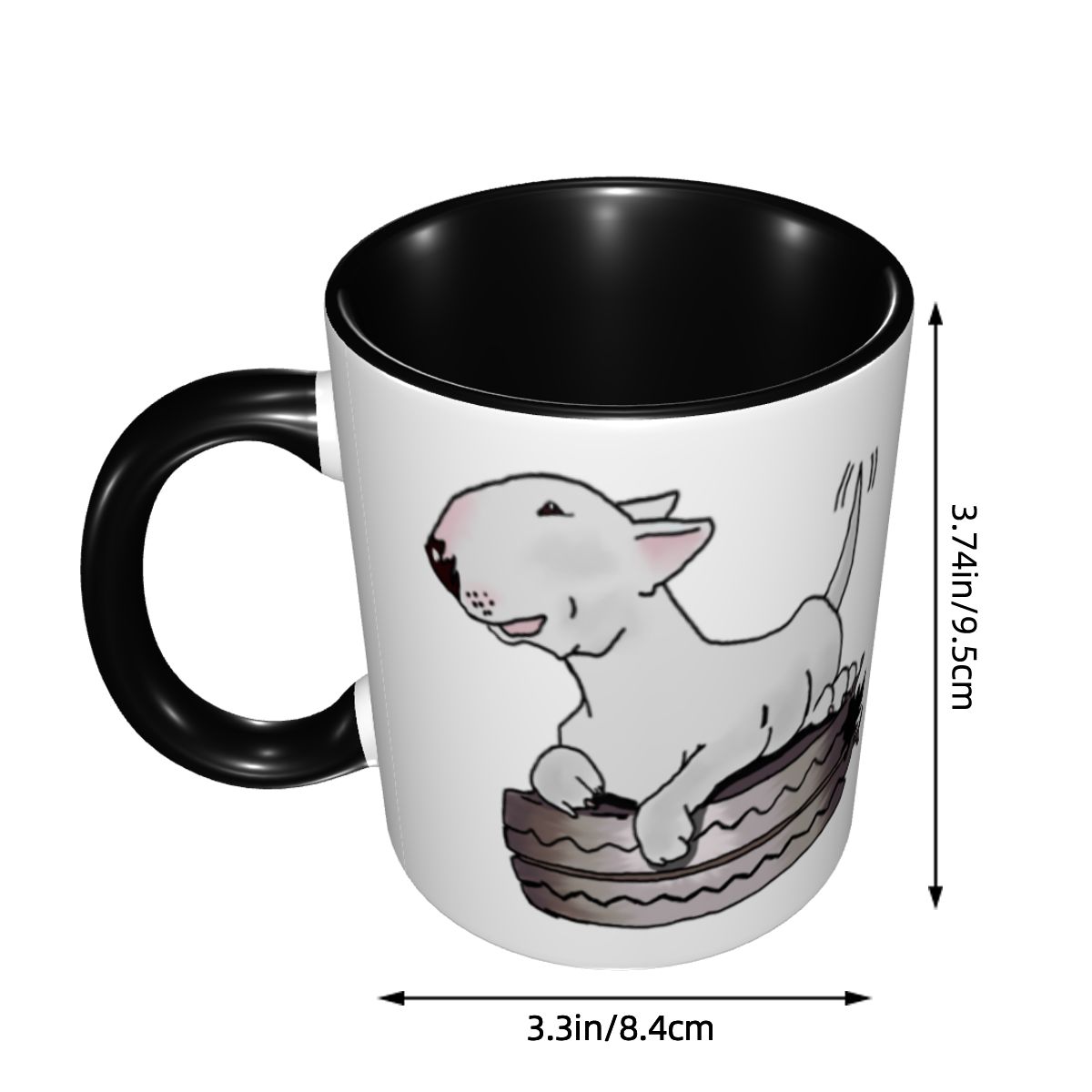 Tazas de café Bull Terrier ing - Coffee Tea English reseña y precio