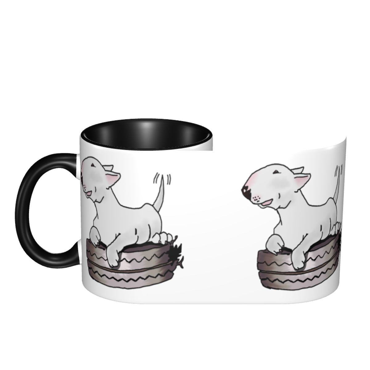 Tazas de café Bull Terrier ing - Coffee Tea English reseña y precio