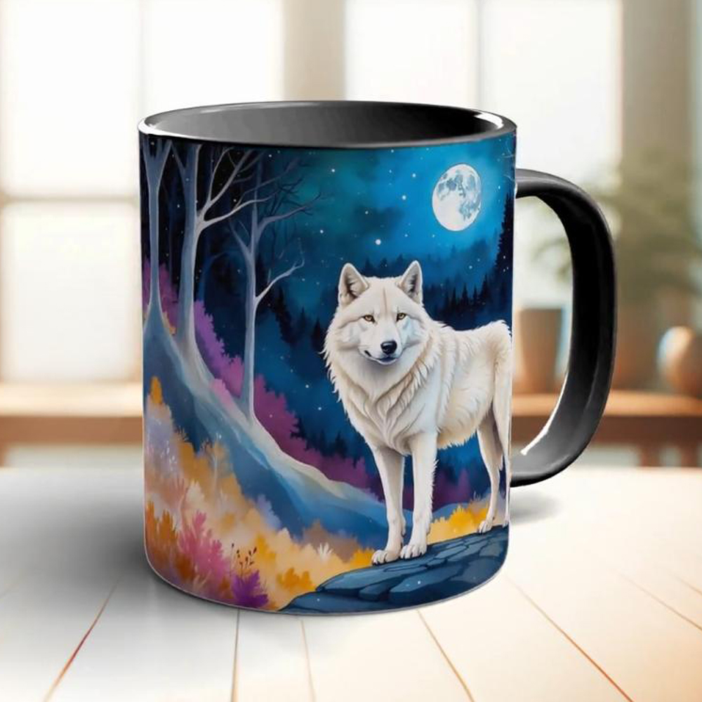 Taza de café con diseño de lun - Coffee Tea Friends reseña y precio