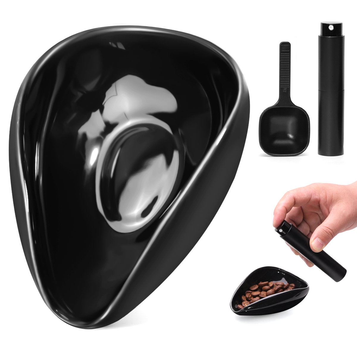 Juego de taza y cuchara dosifi - Coffee Tea Set reseña y precio