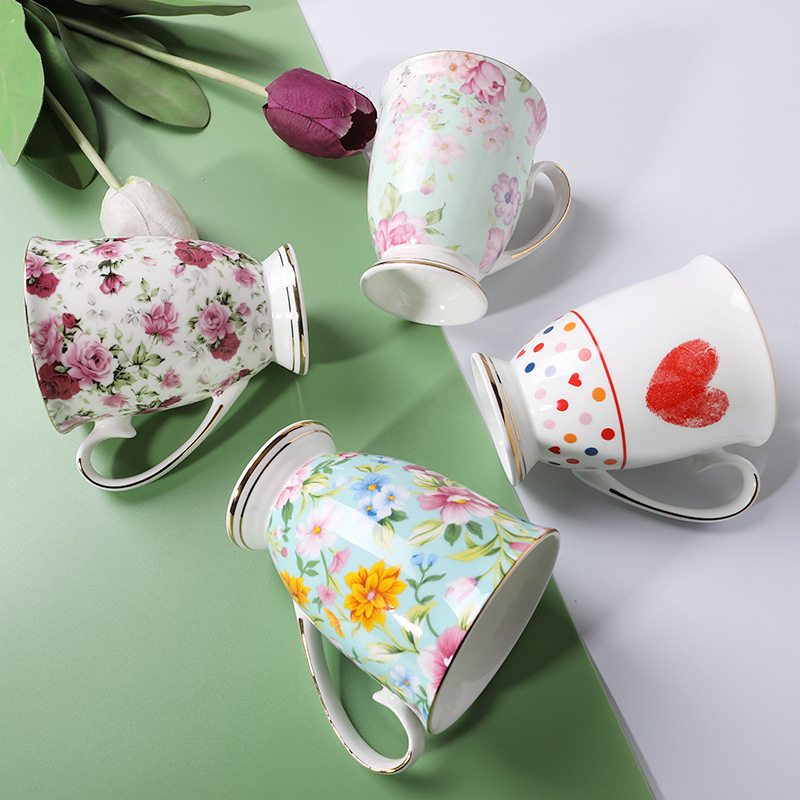 Taza creativa de porcelana de  - Coffee Tea English reseña y precio