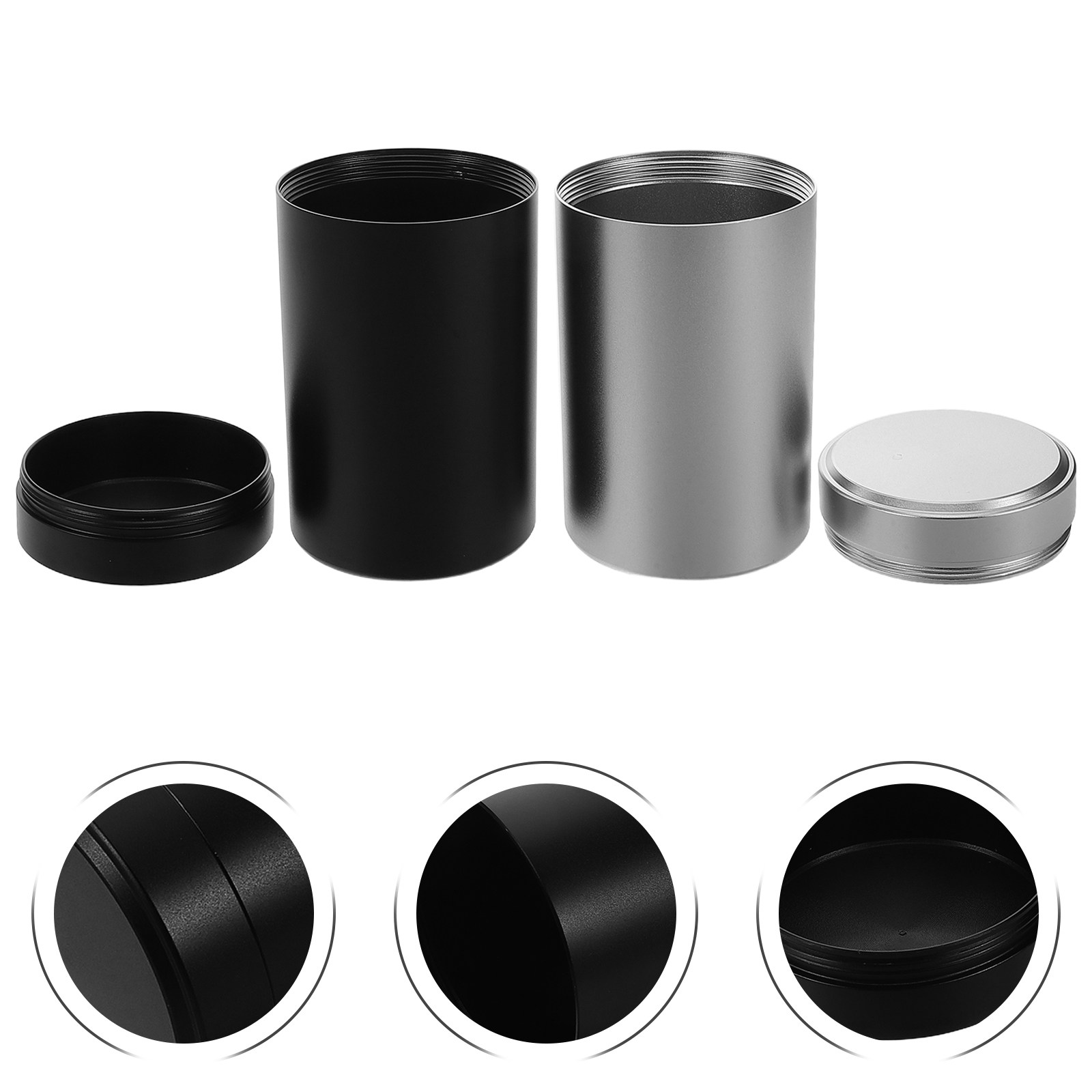 Juego de 2 Recipientes Metálic - Coffee Tea Set reseña y precio