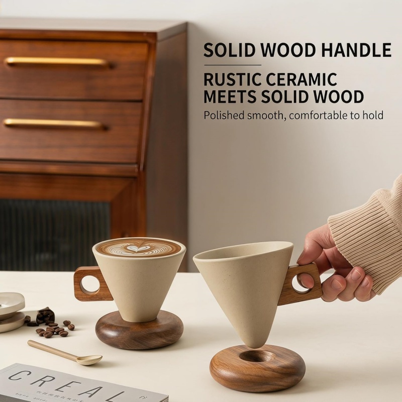 Taza de café de cerámica con a - Coffee Tea Set reseña y precio