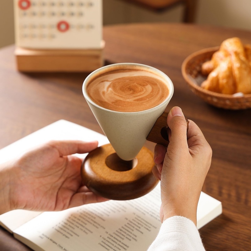 Taza de café de cerámica con a - Coffee Tea Set reseña y precio