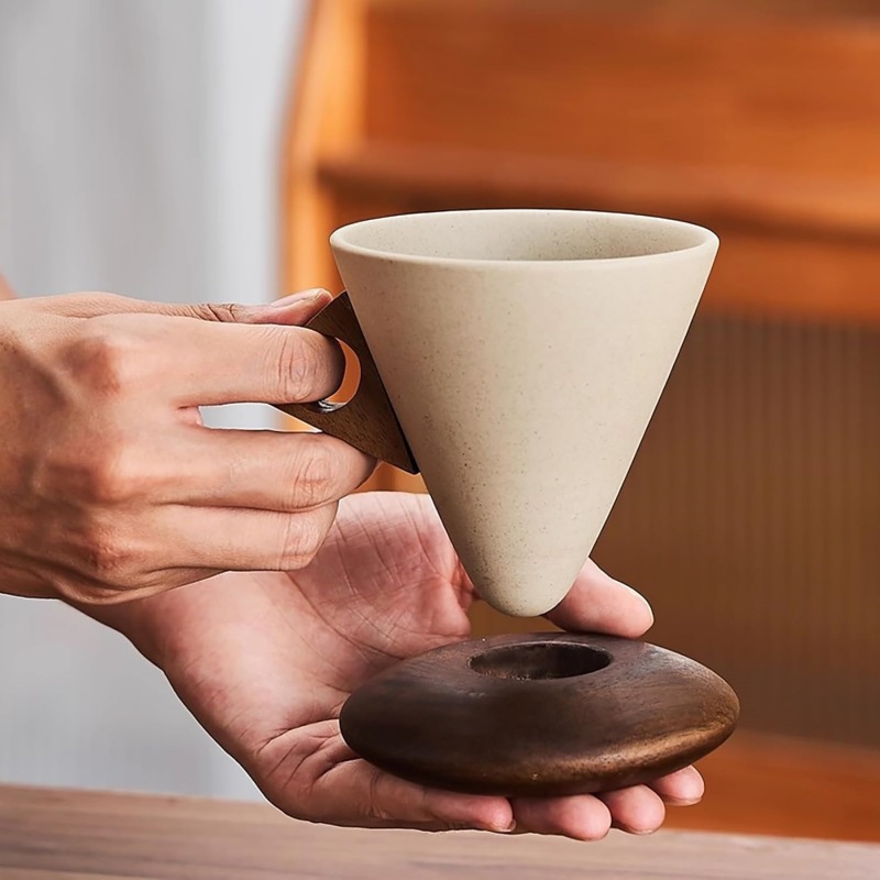 Taza de café de cerámica con a - Coffee Tea Set reseña y precio
