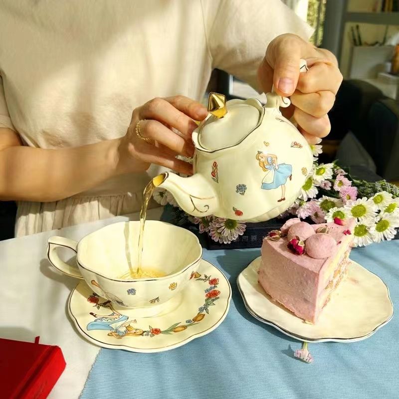 Juego de Té y Café de Cerámica - Coffee Tea Friends reseña y precio