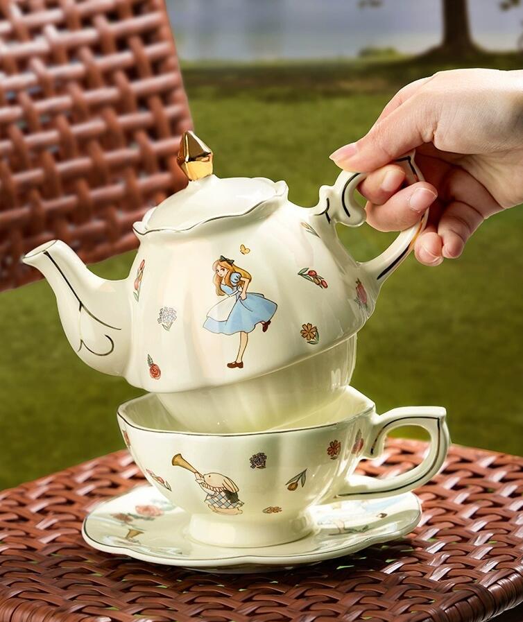 Juego de Té y Café de Cerámica - Coffee Tea Friends reseña y precio