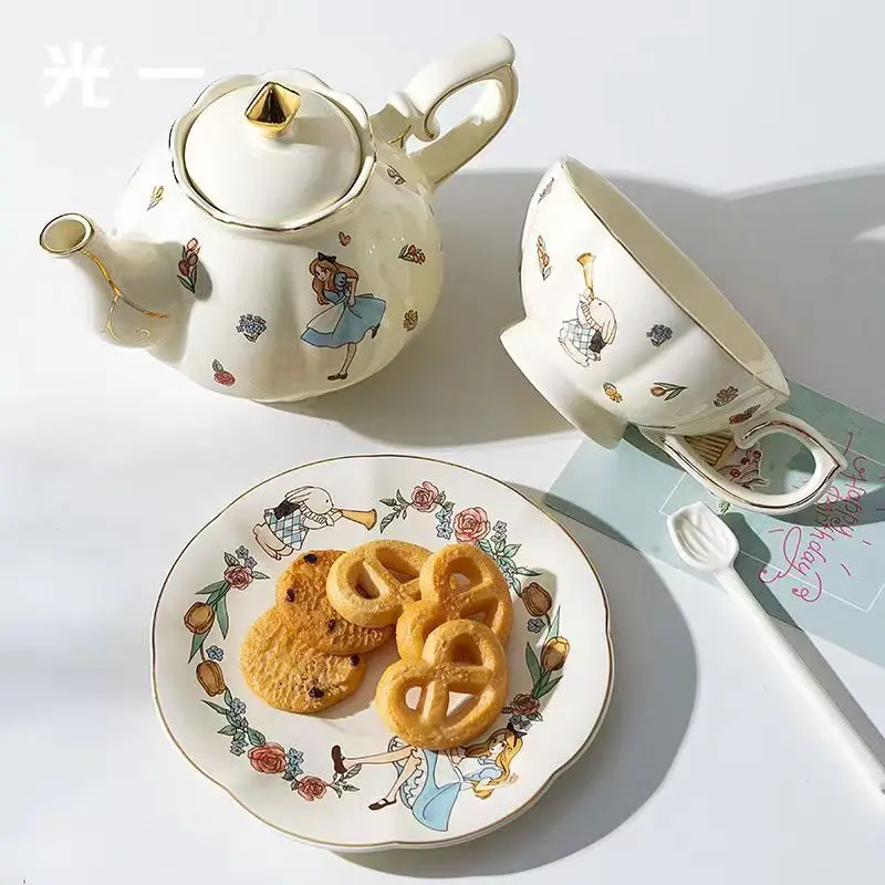 Juego de Té y Café de Cerámica - Coffee Tea Friends reseña y precio