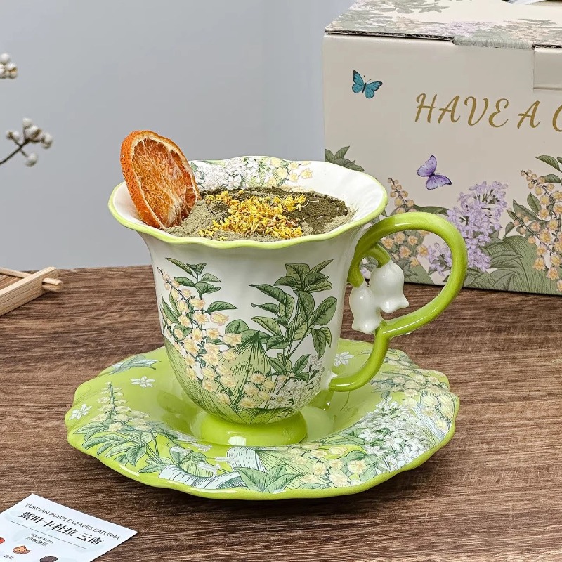 Juego de té de la tarde con di - Coffee Tea Sugar Set reseña y precio