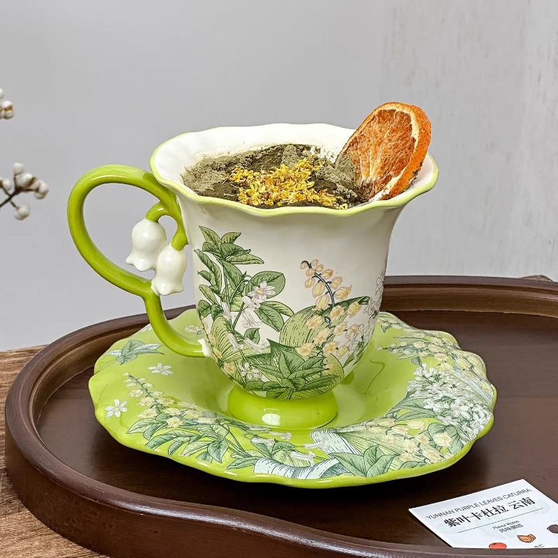 Juego de té de la tarde con di - Coffee Tea Sugar Set reseña y precio