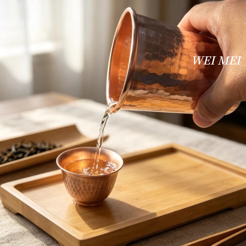 Taza de Café de Cobre Hecha a  - Coffee Tea Friends reseña y precio