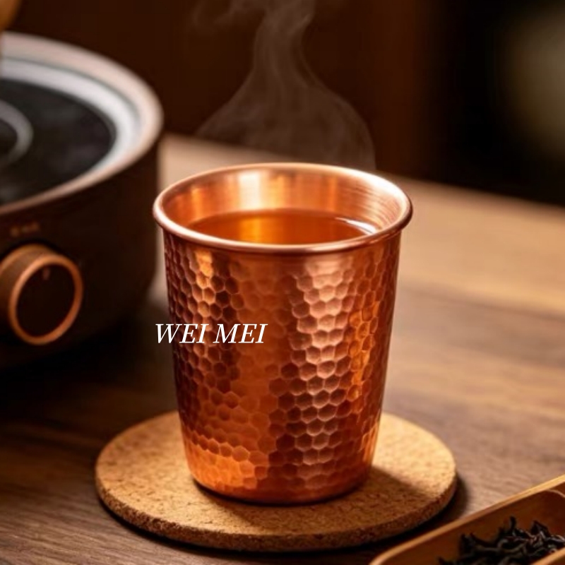 Taza de Café de Cobre Hecha a  - Coffee Tea Friends reseña y precio
