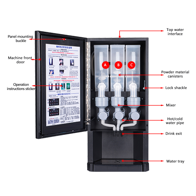 Máquina de Café Instantáneo 30 - Coffee Tea Machine reseña y precio