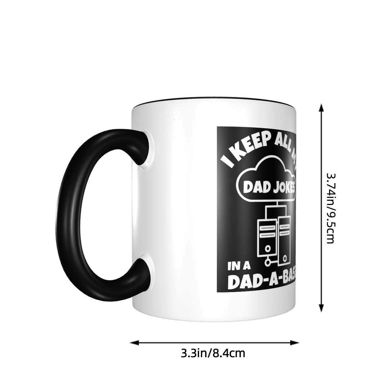 Taza de Cerámica Divertida con - Coffee Tea Joke reseña y precio