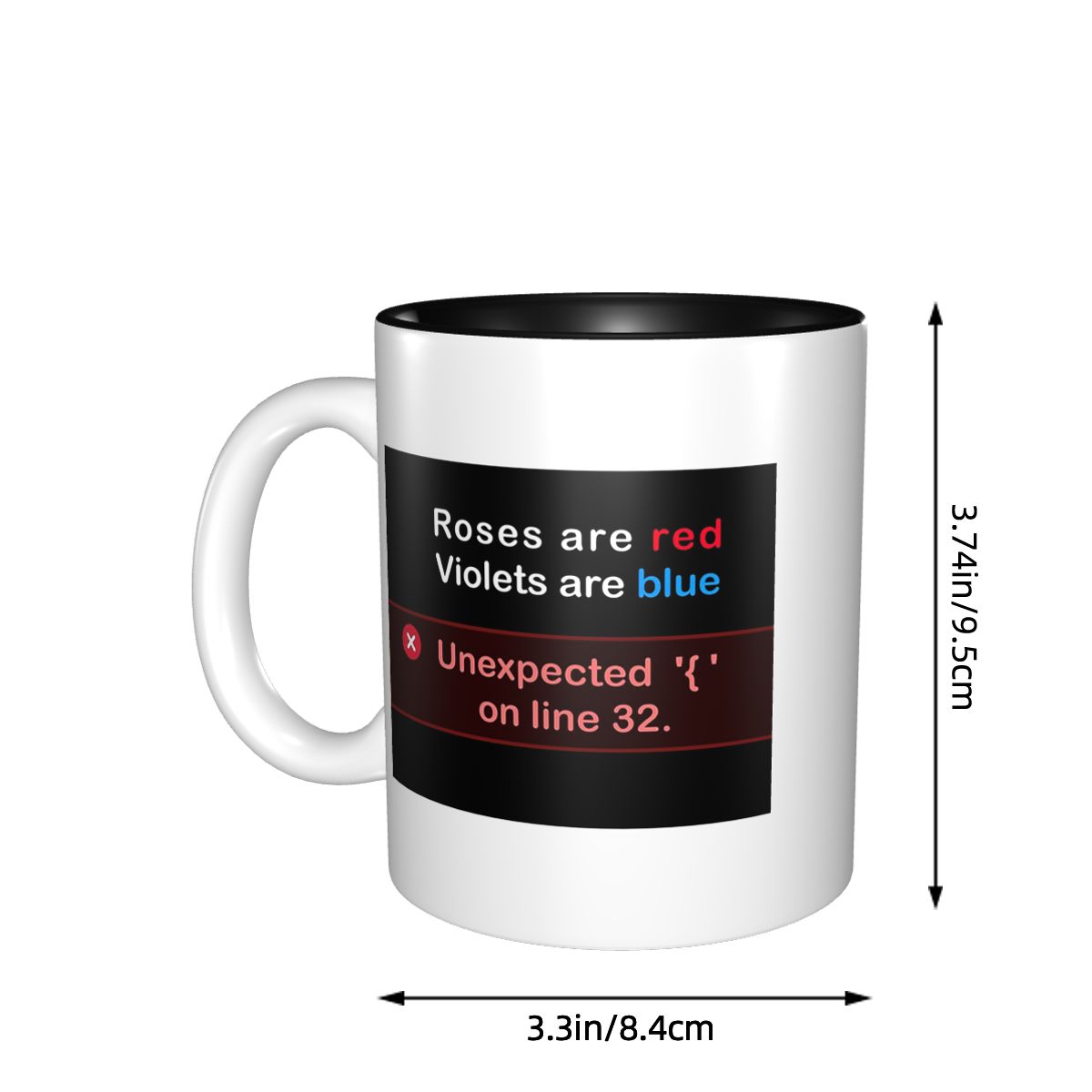 Taza de Cerámica con Diseño de - Coffee Tea Joke reseña y precio