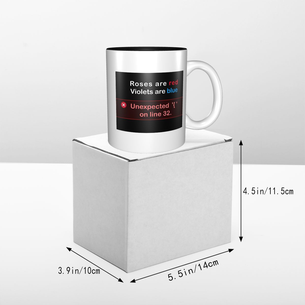 Taza de Cerámica con Diseño de - Coffee Tea Joke reseña y precio