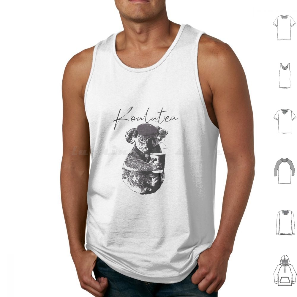 Camisetas sin mangas Koalatea, - Coffee Tea Joke reseña y precio