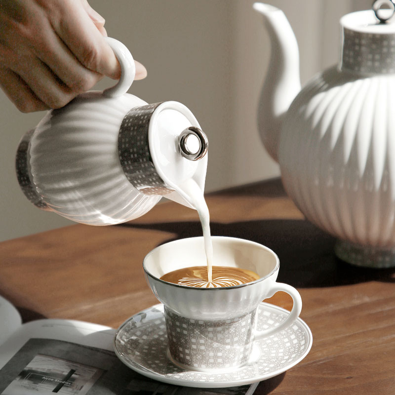 Light Luxury Coffee Cups And S - Coffee Tea English reseña y precio