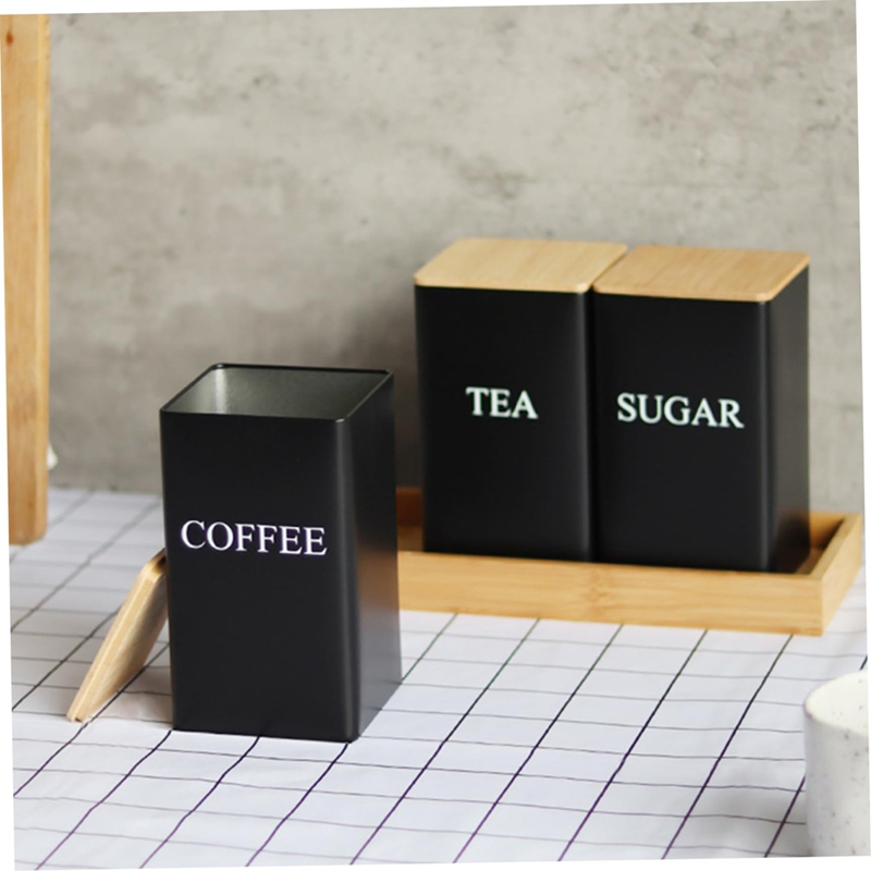 Juego de 3 Recipientes para Té - Coffee Tea And Sugar Canister Set reseña y precio