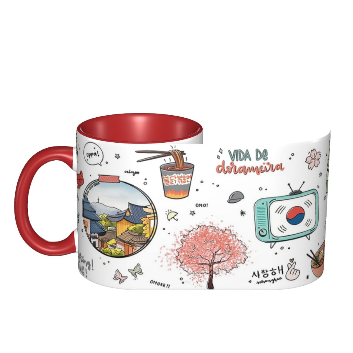 Taza de Cerámica con Diseño de - Coffee Tea Friends reseña y precio