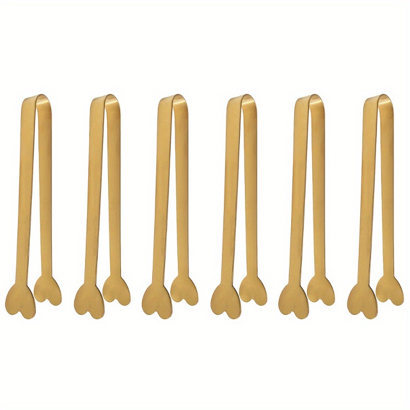 Mini pinzas en forma de corazó - Coffee Tea Sugar Set reseña y precio