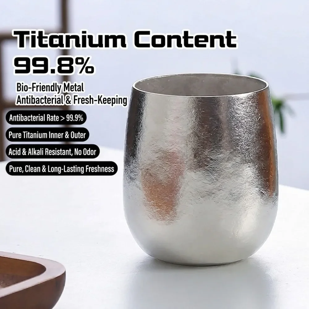 Taza de café de titanio puro d - Double Wall Mug reseña y precio