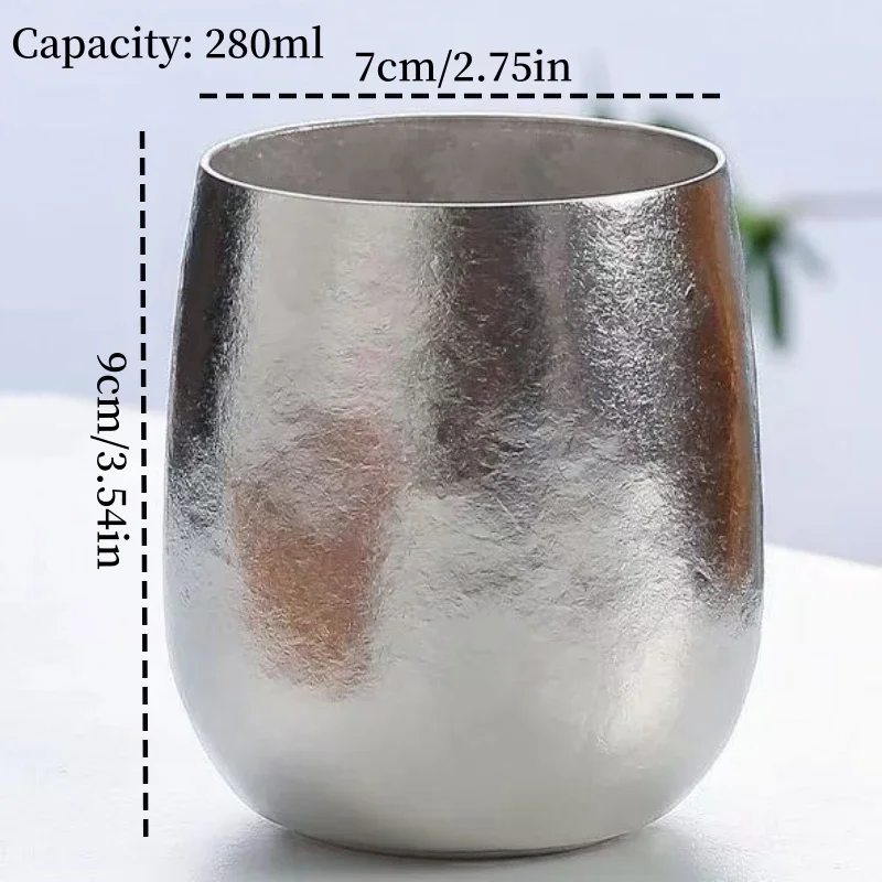 Taza de café de titanio puro d - Double Wall Mug reseña y precio