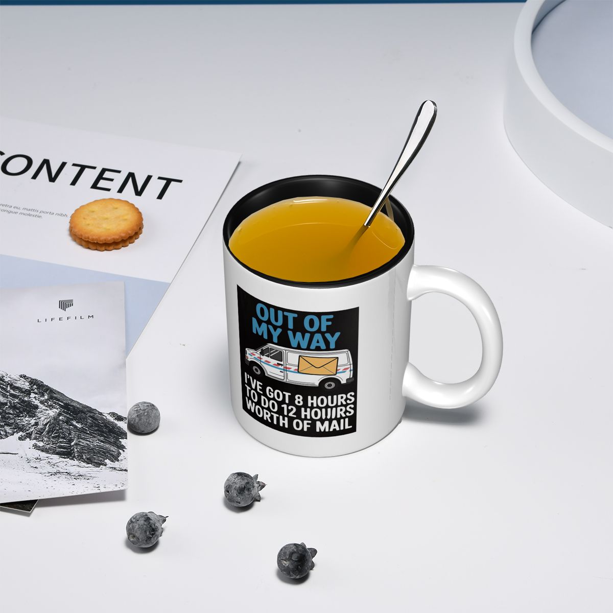 Taza de Cerámica con Diseño de - Coffee Tea Joke reseña y precio