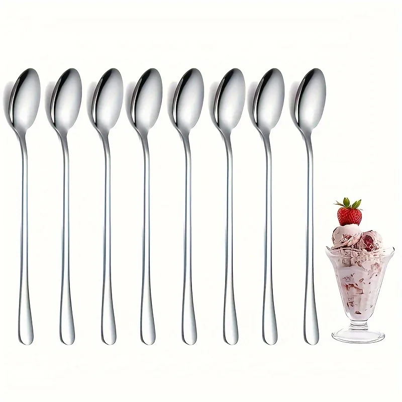 Juego de cucharas de mango lar - Coffee Tea Sugar Set reseña y precio