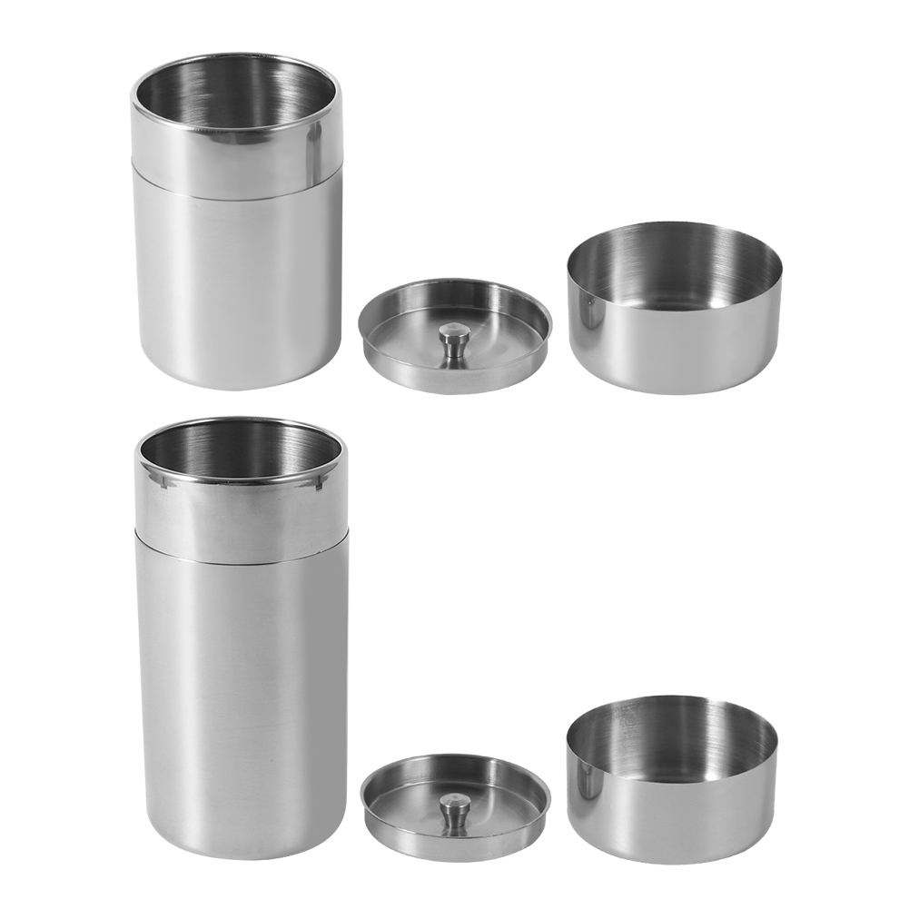 Latas de hojas de té de acero  - Coffee Tea Sugar Set reseña y precio