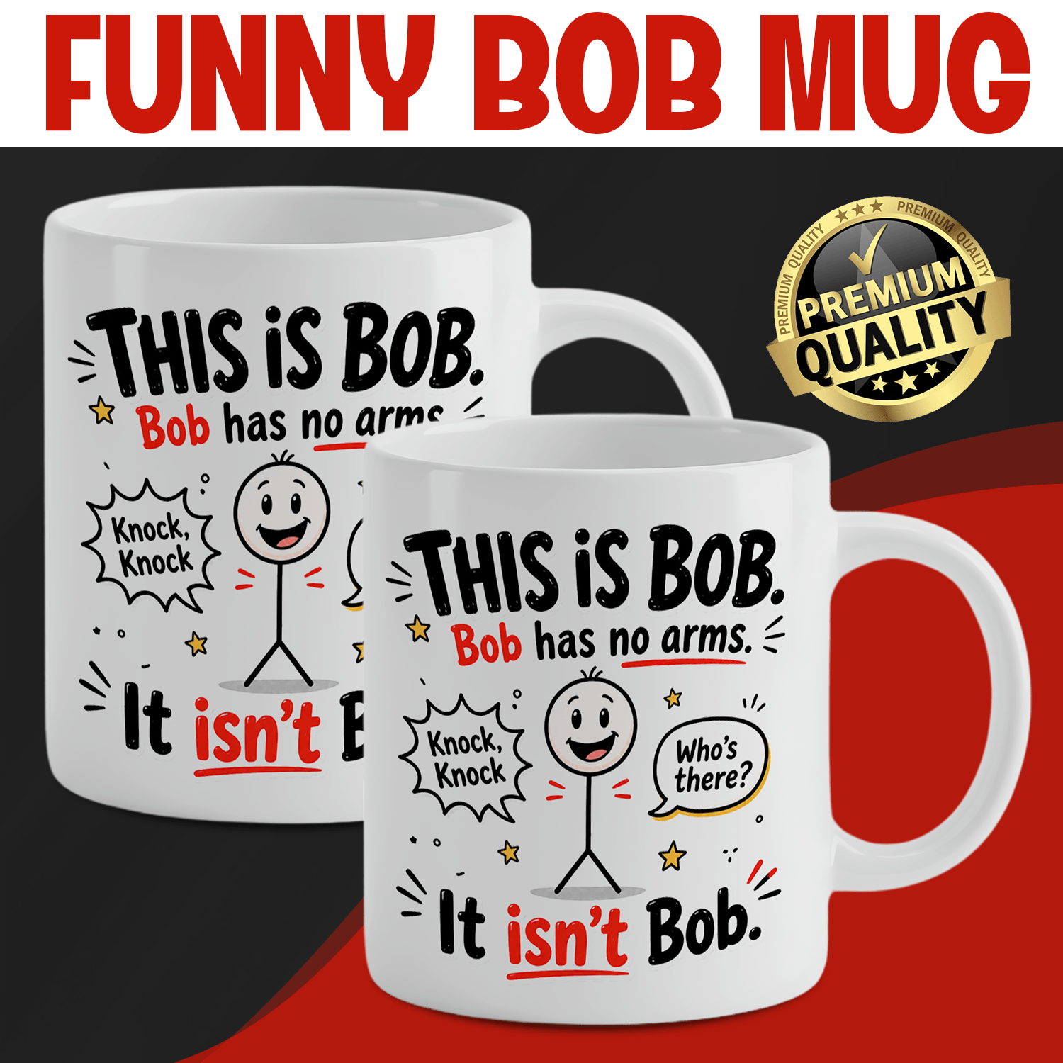 Taza de Café de Cerámica Blanc - Coffee Tea Joke reseña y precio