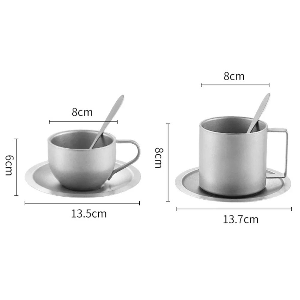 Taza de Café de Titanio de Dob - Double Wall Mug reseña y precio