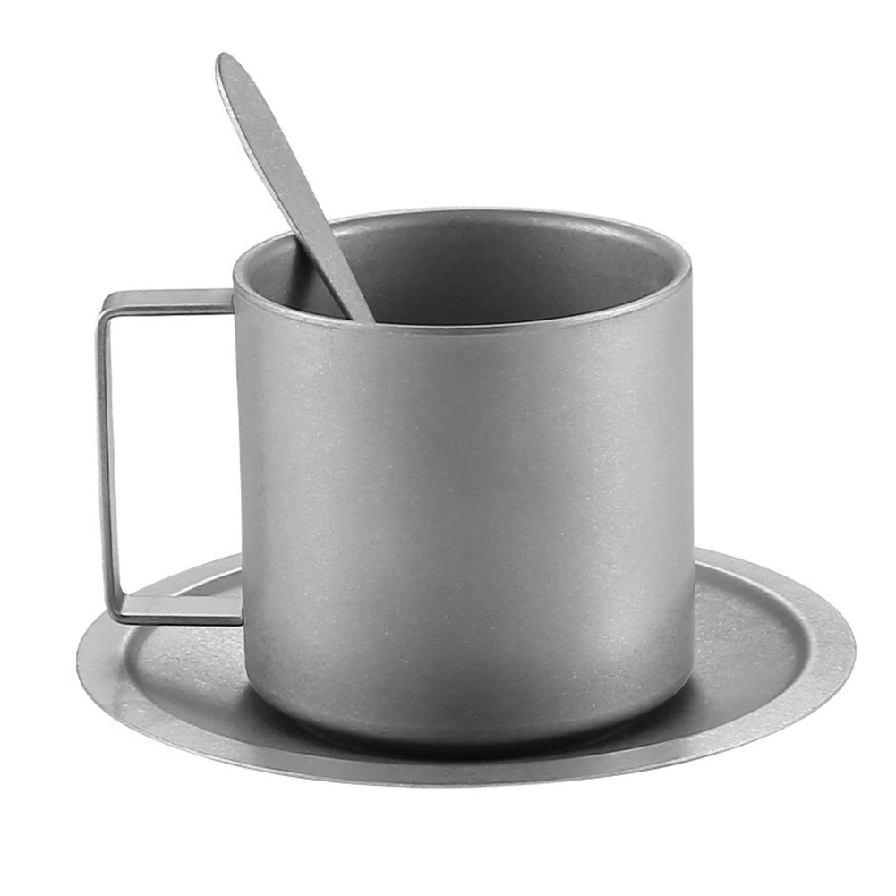 Taza de Café de Titanio de Dob - Double Wall Mug reseña y precio