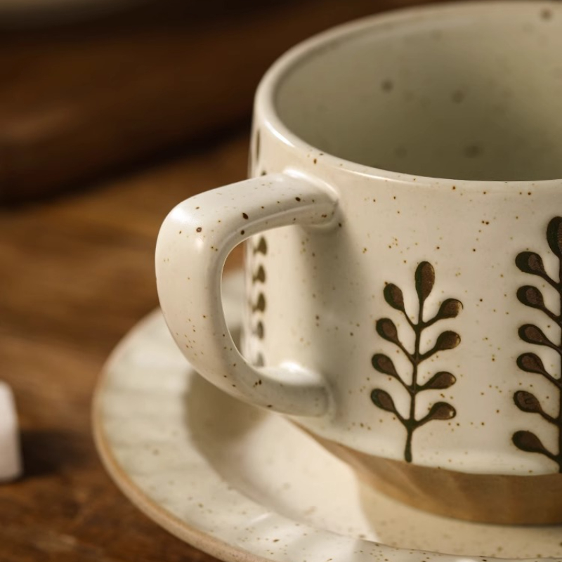 Taza de cerámica Retro, juego  - Coffee Tea Sugar Set reseña y precio