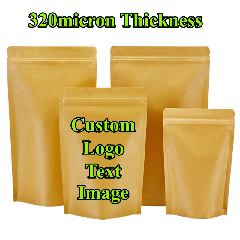 100 Bolsas de Papel Kraft con  - Coffee Tea And Cocoa reseña y precio