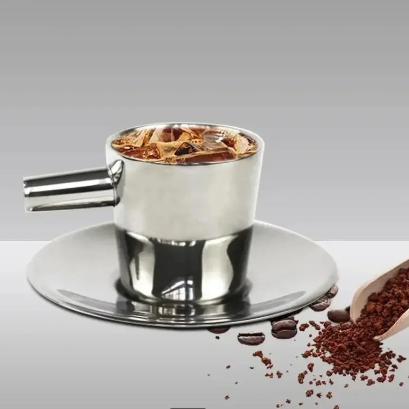 Paquete de 2 tazas de café de  - Double Wall Mug reseña y precio