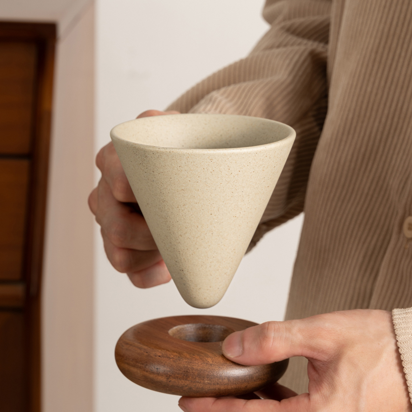JUSTINLAU Taza de café de cerá - Coffee Tea Friends reseña y precio
