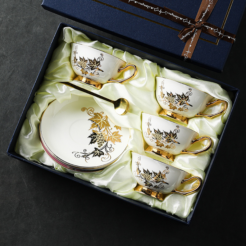 Taza de café pequeña y exquisi - Coffee Tea Set reseña y precio