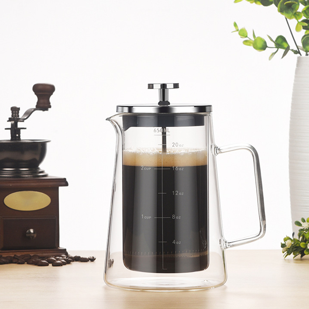 Olla de prensa francesa de dob - Coffee Tea Pots reseña y precio